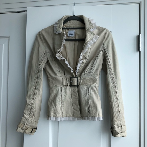 Paola Frani Leather Jacket - Picture 10 of 15